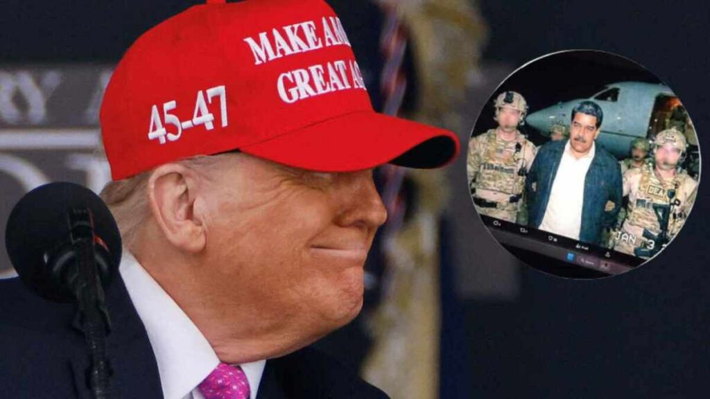 Donald Trump Anuncia la Captura de Nicolás Maduro Tras el Ataque de Estados Unidos en Venezuela