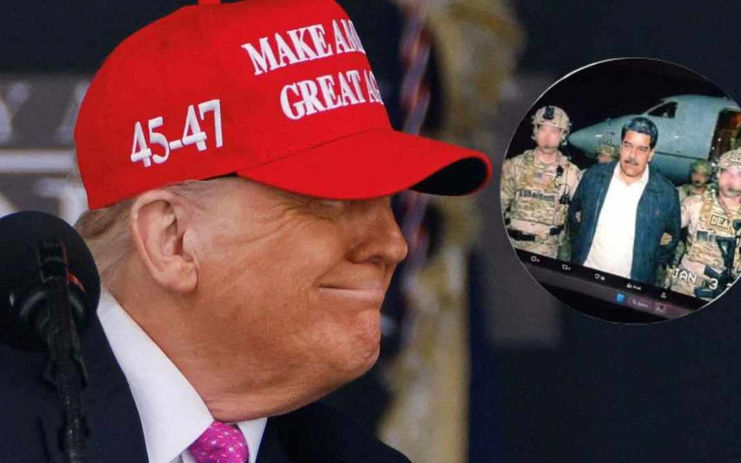 Donald Trump Anuncia la Captura de Nicolás Maduro Tras el Ataque de Estados Unidos en Venezuela