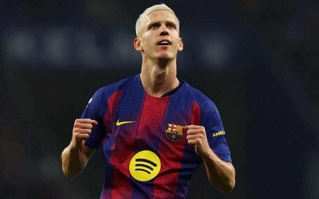 Dani Olmo Brilla y Le Da la Victoria al Barcelona en el Derbi Catalán