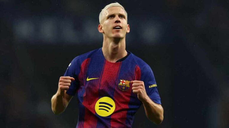 Dani Olmo Brilla y Le Da la Victoria al Barcelona en el Derbi Catalán