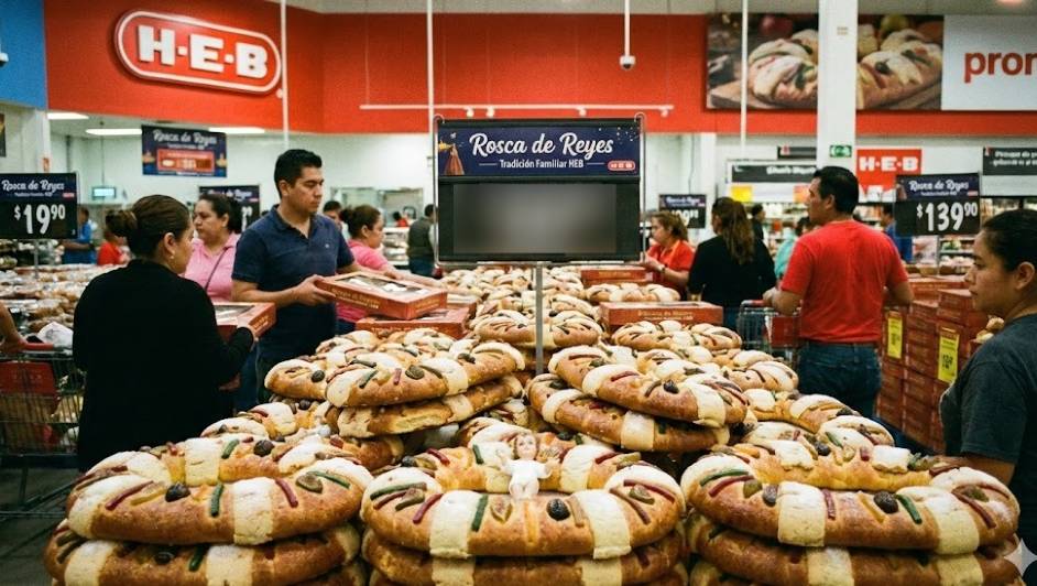 Descubre el precio de la Rosca de Reyes de HEB en Monterrey