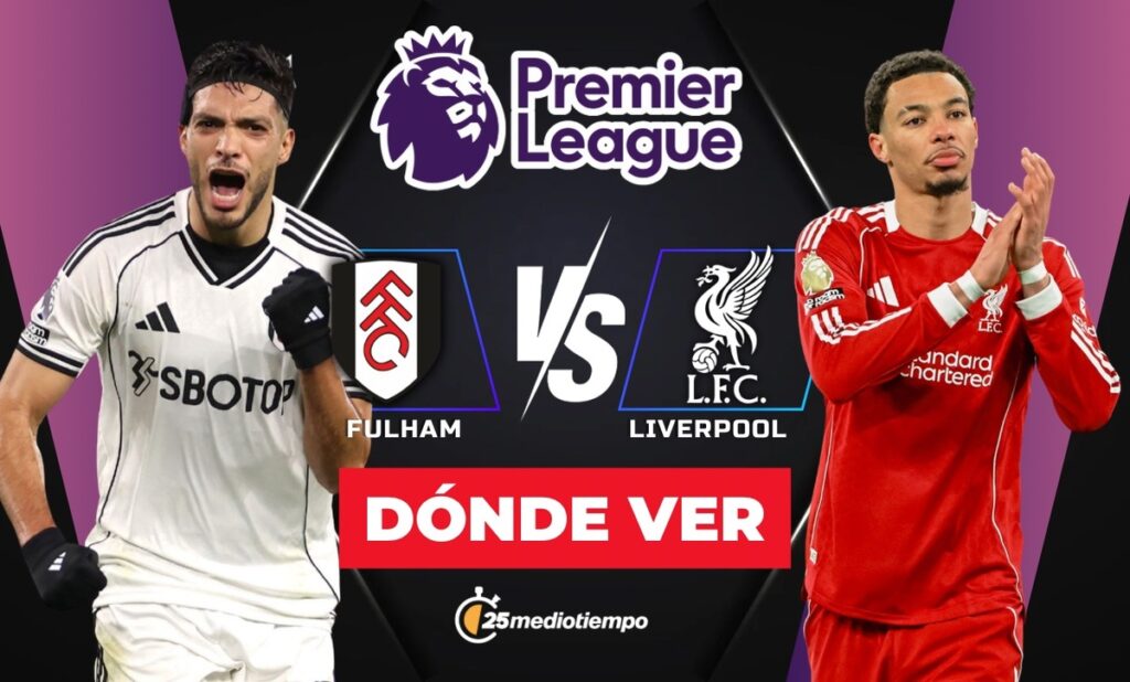 Horarios y Guía para Ver Fulham vs Liverpool: ¡No Te Pierdas el Partido de Raúl Jiménez en la Premier League 2026!