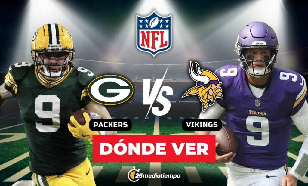 Packers vs. Vikings EN VIVO: Descubre el horario y dónde ver el emocionante partido de la Semana 18 de la NFL