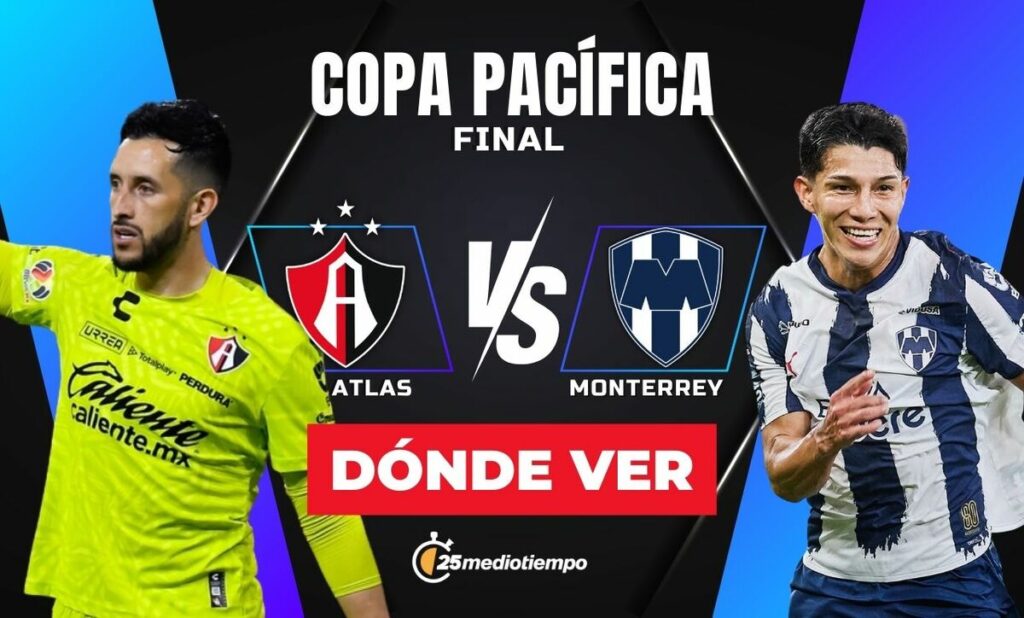 Final Copa Pacífica 2026: Todo sobre Atlas vs Monterrey EN VIVO