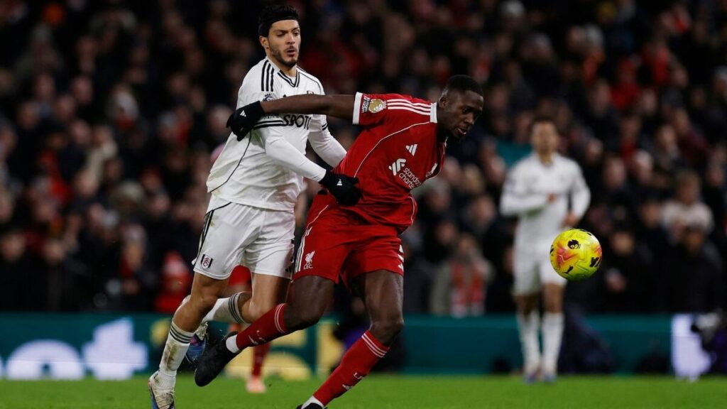 Fulham y Liverpool Empatan en un Emocionante Partido: Raúl Jiménez Brilla con su Asistencia