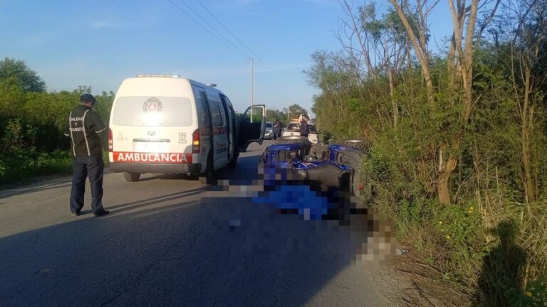 Trágico accidente de cuatrimoto en Montemorelos: mujer fallece y hombre resultó herido
