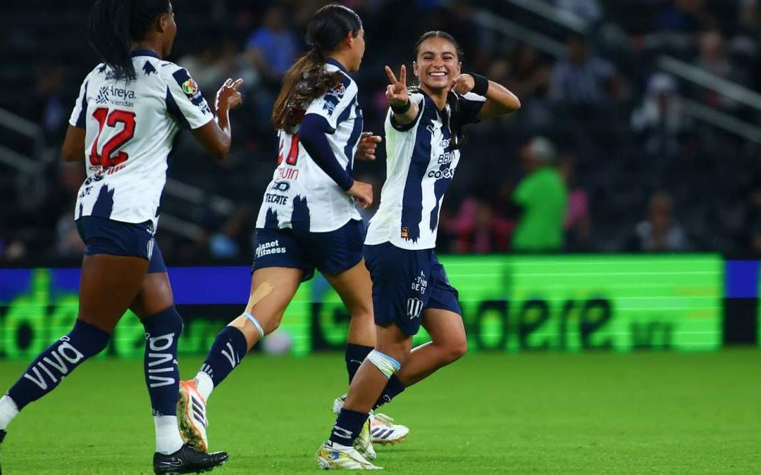 Rayadas Brillan con una Goleada en la Jornada 1 de la Liga MX Femenil