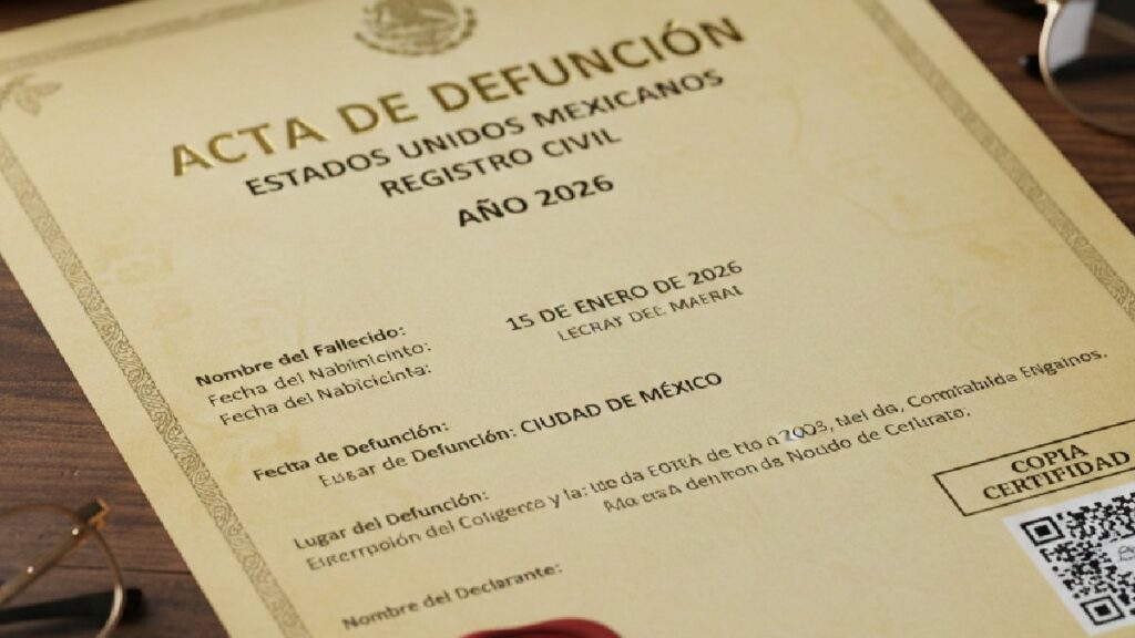 Costo del Acta de Defunción en Torreón: ¿Qué Esperar en 2026?