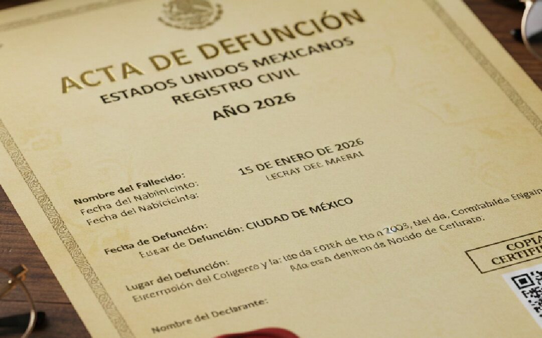 Costo del Acta de Defunción en Torreón: ¿Qué Esperar en 2026?