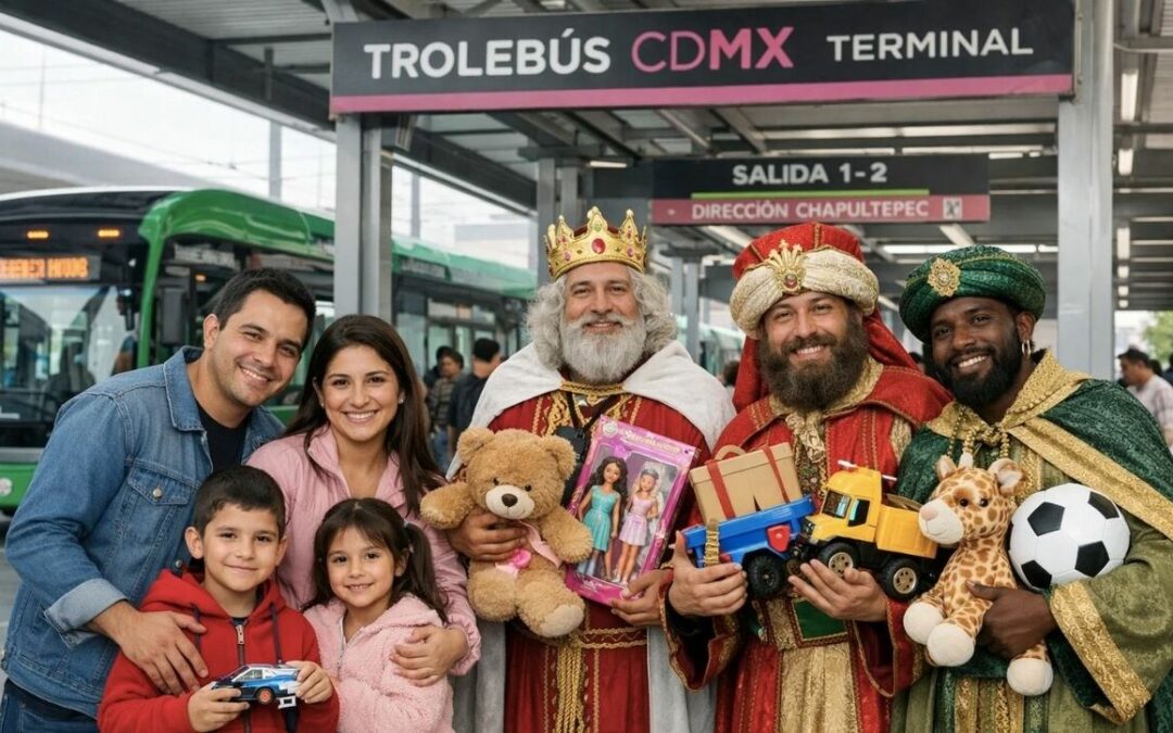 Horarios Especiales de Transporte en CDMX por Reyes Magos: Trolebús y Tren Ligero