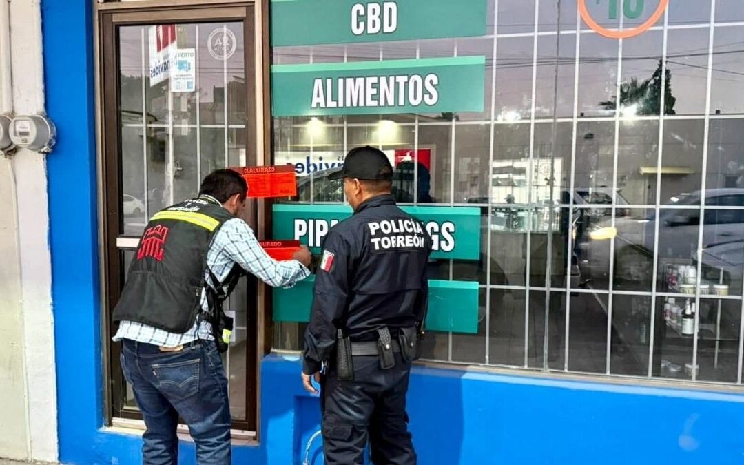 Clausura de Tienda de Productos Derivados de Cannabis en Torreón Genera Controversia