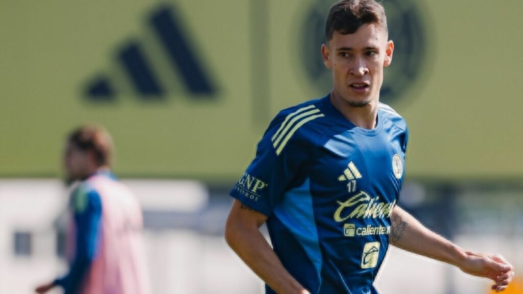 Rodrigo Dourado se une al entrenamiento del América antes de su debut contra Tijuana