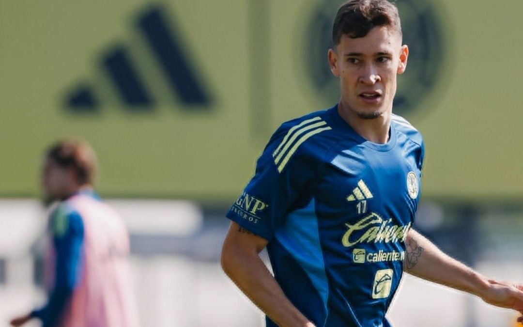 Rodrigo Dourado se une al entrenamiento del América antes de su debut contra Tijuana