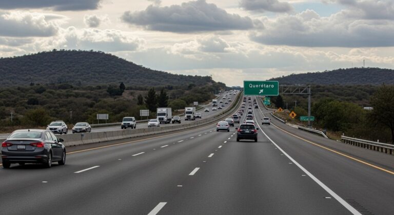 Actualizaciones de Tráfico en la Autopista México-Querétaro: Últimas Noticias, Choques y Cierres Viales